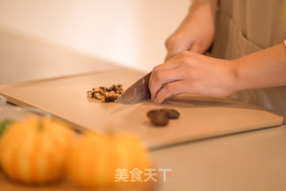 节气食单  |   霜降  南瓜栗子香菇饭的做法步骤：4